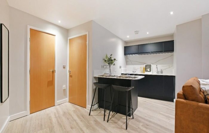 303 west one space open plan living