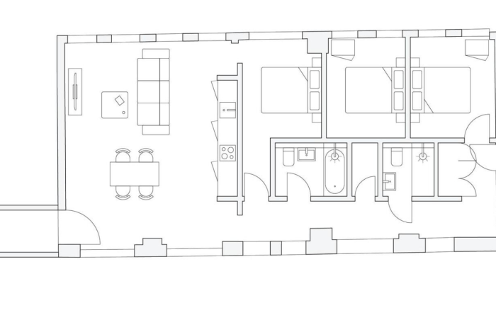 3 Bed Eyewitness Works Sheffield