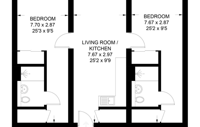 Apartment 28 Huttons Buildings