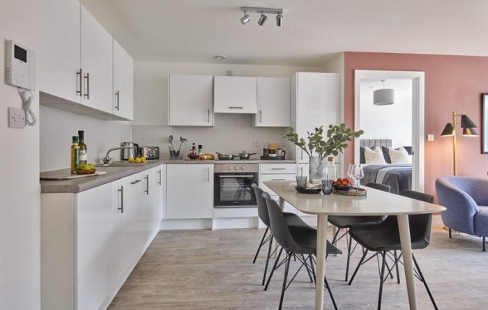 Brook Place, Sheffield, kitchen