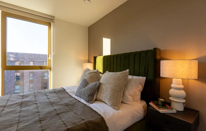 Kangroo Works, sheffield, 2 bed apt, bed