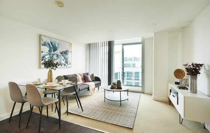 2 bedroom lounge example velocity village