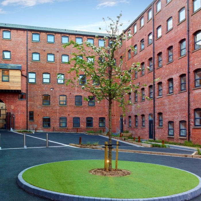 huttons buildings courtyard