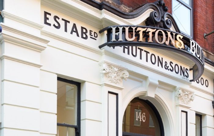 huttons buildings main entrance