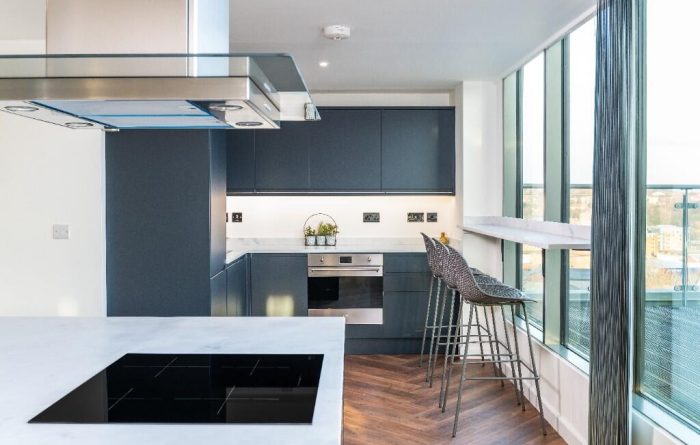 penthouse kitchen velocity village