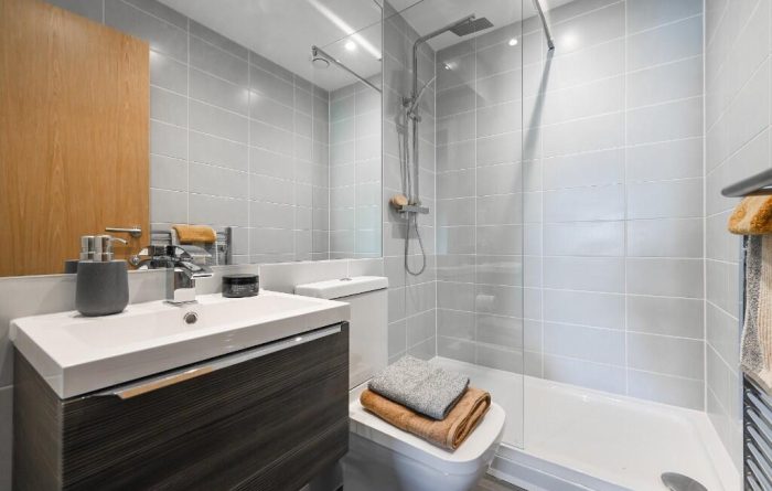 the ironworks bathroom 2 bed